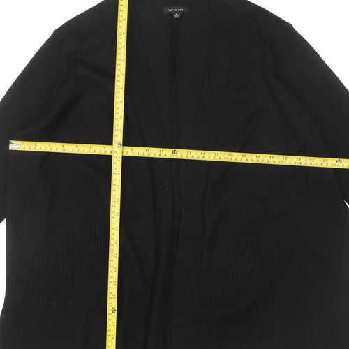 Verve Ami Womens Black Cardigan Size 18 Plus Long Sleeve Knit
