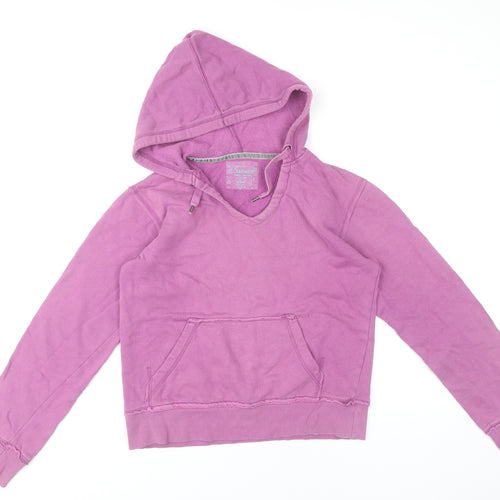 Le Coq Sportif Stateside Women’s Pink Hoodie Small Cotton Pullover