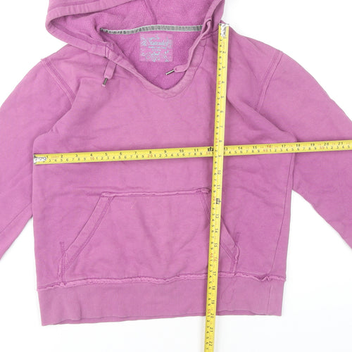 Le Coq Sportif Stateside Women’s Pink Hoodie Small Cotton Pullover