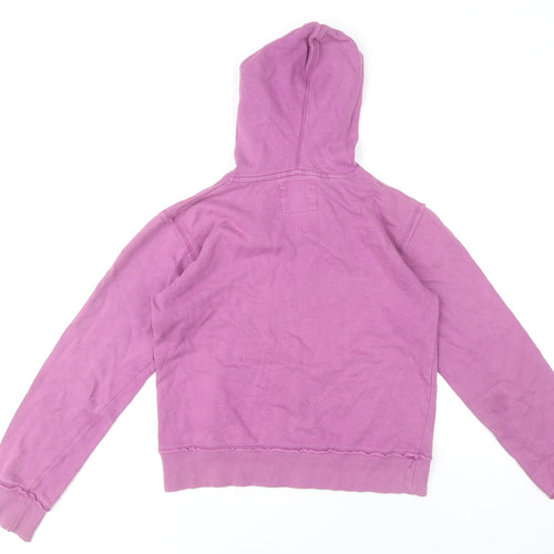 Le Coq Sportif Stateside Women’s Pink Hoodie Small Cotton Pullover