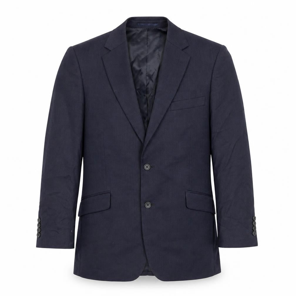 Brook Taverner Men’s Blue 38R Wool Blazer Jacket Classic Fit