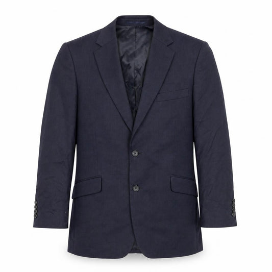 Brook Taverner Men’s Blue 38R Wool Blazer Jacket Classic Fit