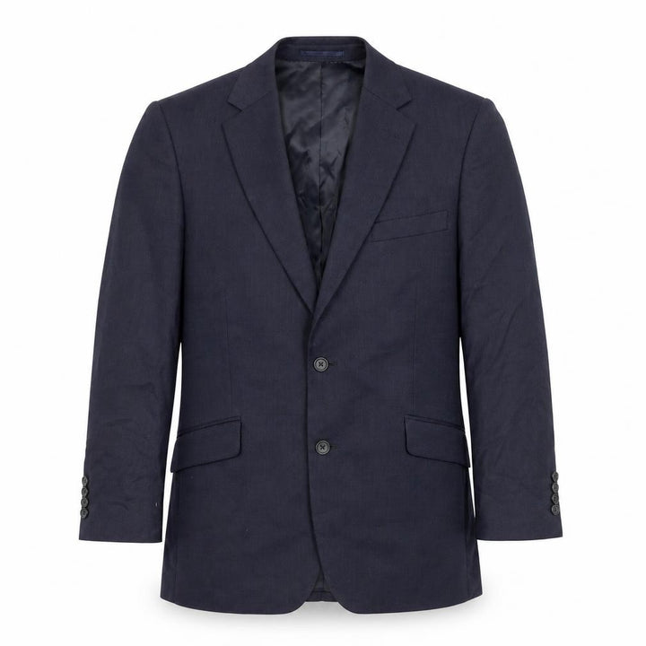 Brook Taverner Men’s Blue 38R Wool Blazer Jacket Classic Fit
