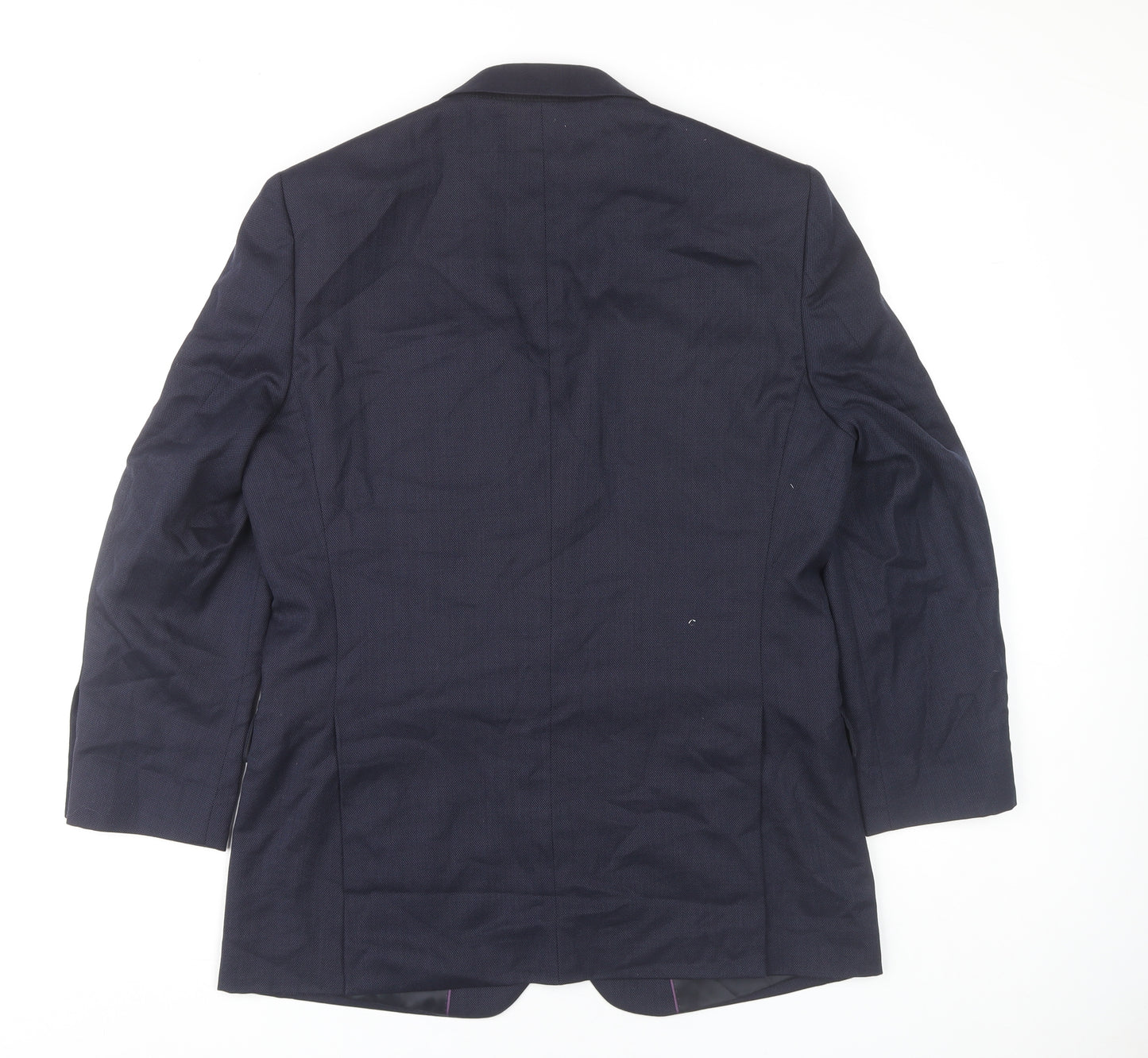 Brook Taverner Men’s Blue 38R Wool Blazer Jacket Classic Fit