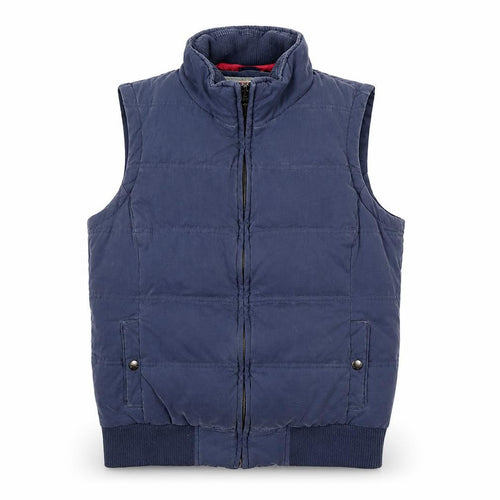 Fat Face Womens Blue Size 12 Puffer Padded Waistcoat Gilet Jacket