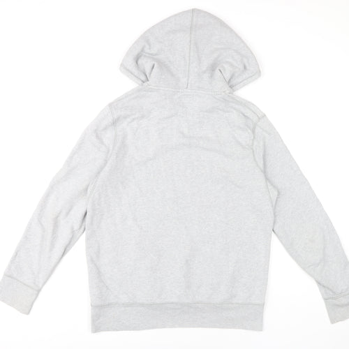 Levi's Womens Grey Pullover Hoodie Small Regular Fit Fleece