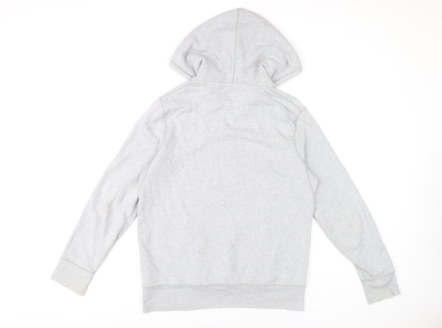 Levi's Womens Grey Pullover Hoodie Small Regular Fit Fleece