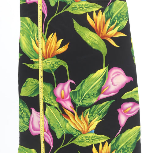 Sag Harbor Womens Multicoloured Size 8 Tropical Floral Shift Dress