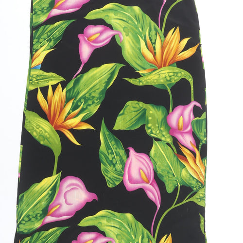 Sag Harbor Womens Multicoloured Size 8 Tropical Floral Shift Dress