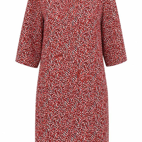 Marks and Spencer Women’s Red Floral Shift Dress Size 6