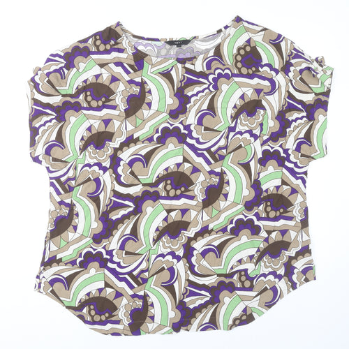 Next Women’s Multicoloured Geometric Tunic Blouse UK 18