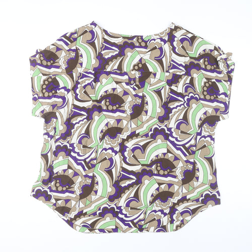 Next Women’s Multicoloured Geometric Tunic Blouse UK 18