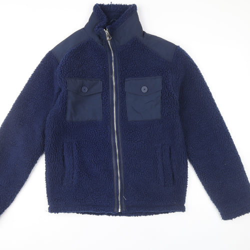 Primark Women’s Blue XS Fleece Full Zip Casual Jacket