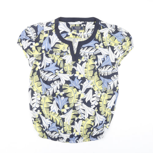 Maine New England Womens Multicoloured Floral Blouse Size 10