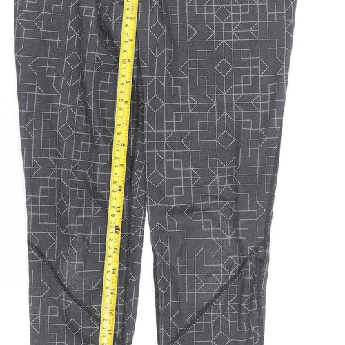 Nike Women’s Grey XS Pro Compression Leggings Slim Fit Sportswear