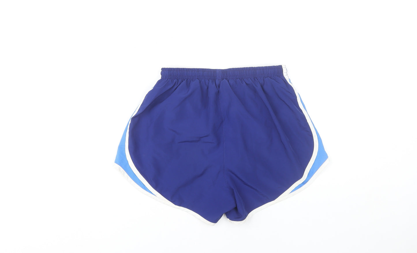 Nike Womens Blue Small Athletic Dri-FIT Running Shorts