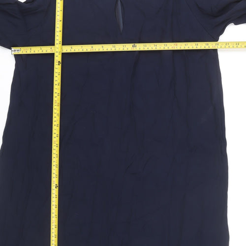 Monsoon Women’s Blue Size 16 Beaded Cuff Shift Dress