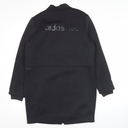 Adidas Men’s Black XS Long Full Zip Activewear Jacket