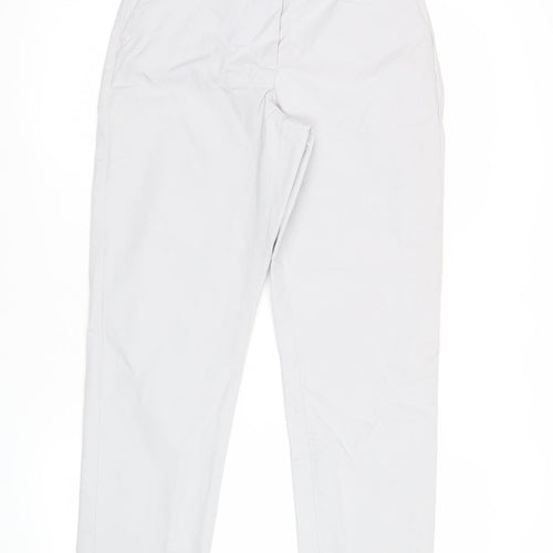 Marks and Spencer Womens Grey Size 6 Chino Trousers Workwear