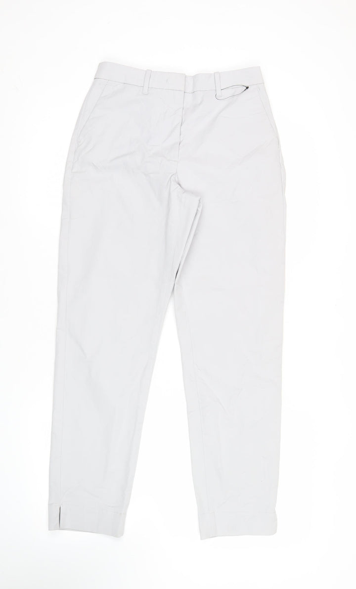 Marks and Spencer Womens Grey Size 6 Chino Trousers Workwear