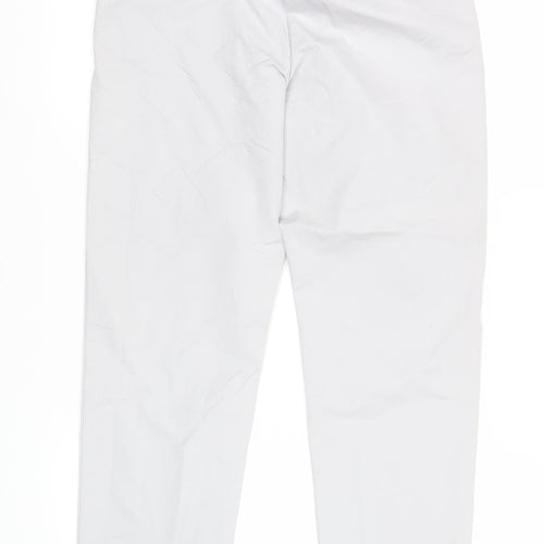 Marks and Spencer Womens Grey Size 6 Chino Trousers Workwear