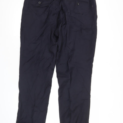 Zara Man Slim Fit Black Formal Dress Pants Trousers Men’s 36W 30L