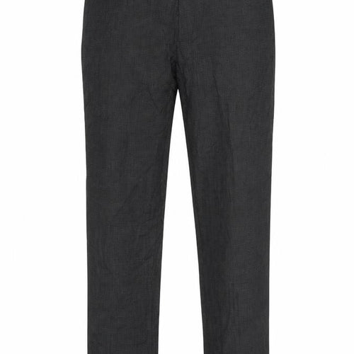 Marks and Spencer Men’s Grey Check Wool Dress Trousers 38W 33L