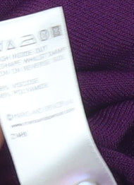 Marks and Spencer Women’s Purple Beaded 3/4 Sleeve Blouse UK 16