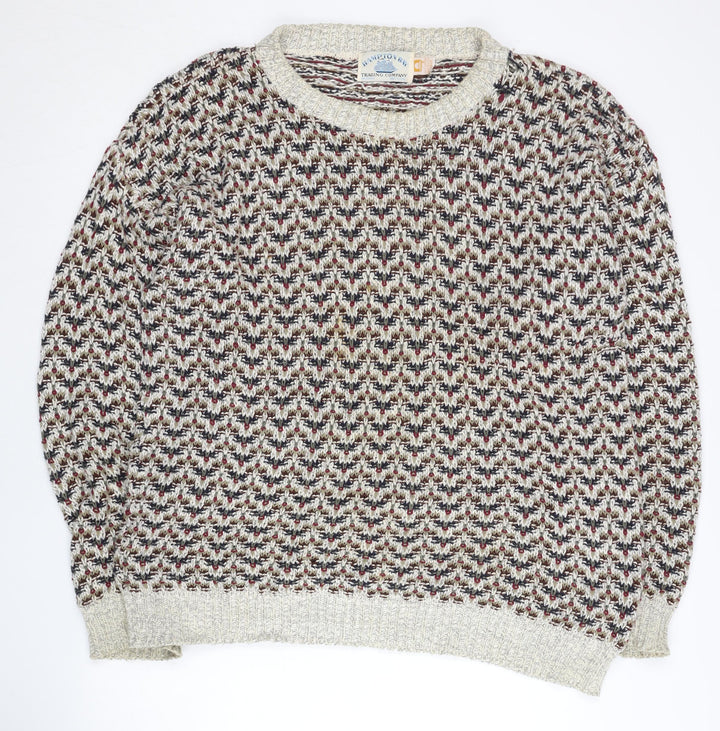 Hampton Bay Women’s Multicoloured Cotton Pullover Jumper L
