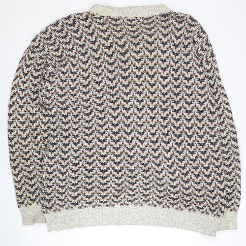 Hampton Bay Women’s Multicoloured Cotton Pullover Jumper L