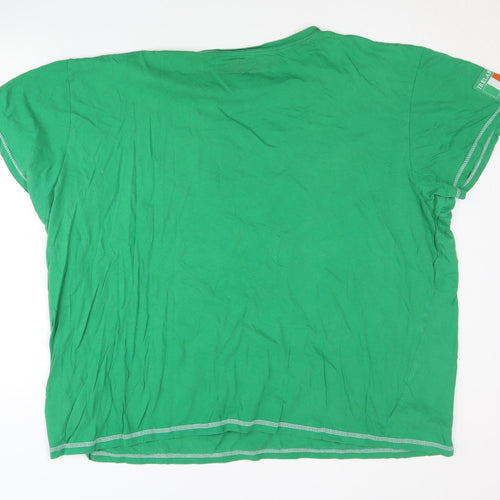Cedarwood State Unisex Green Ireland Football Graphic T-Shirt 2XL