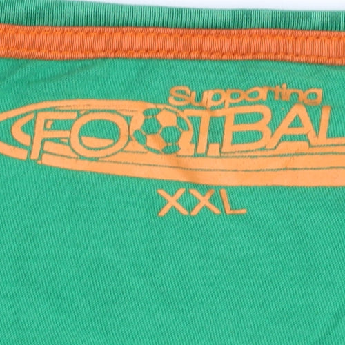 Cedarwood State Unisex Green Ireland Football Graphic T-Shirt 2XL