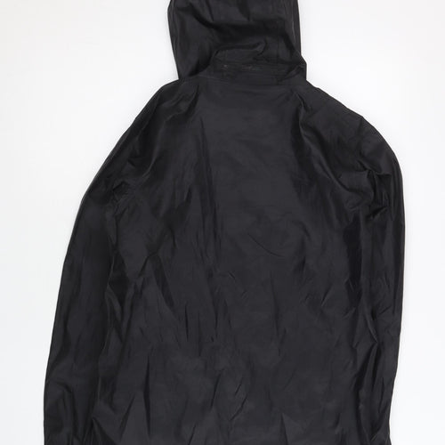 Regatta Girls Black Waterproof Rain Coat Jacket 11-12 Years Isolite