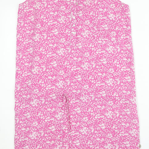 Calvin Klein Jeans Women Pink Floral Tank Dress Size S