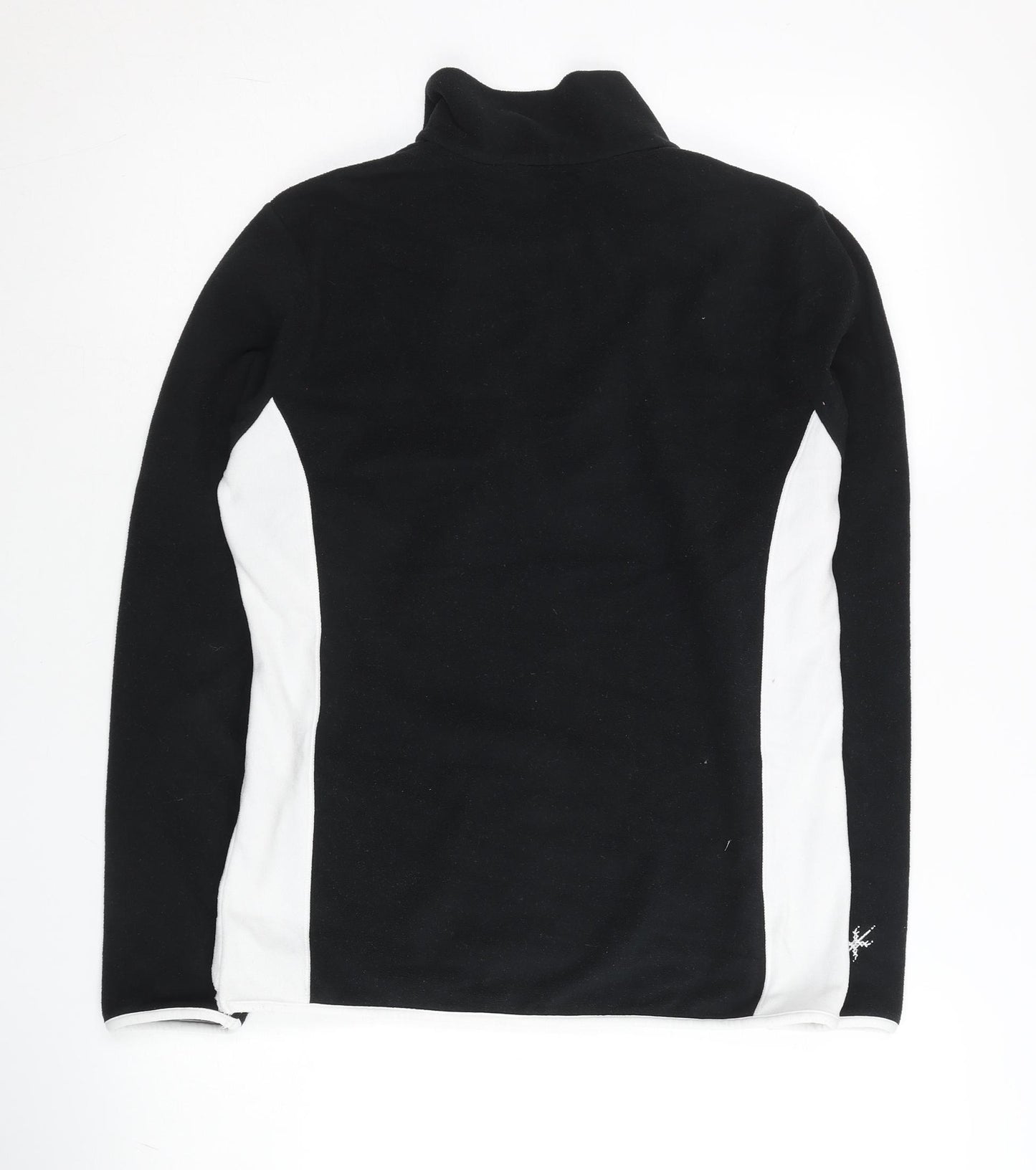 Snow + Rock Womens Black 2XS Fleece Pullover Sweatshirt 1/2 Zip