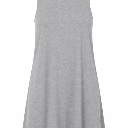 Topshop Women’s Grey Jersey Tank Dress Size 10 Sleeveless Casual