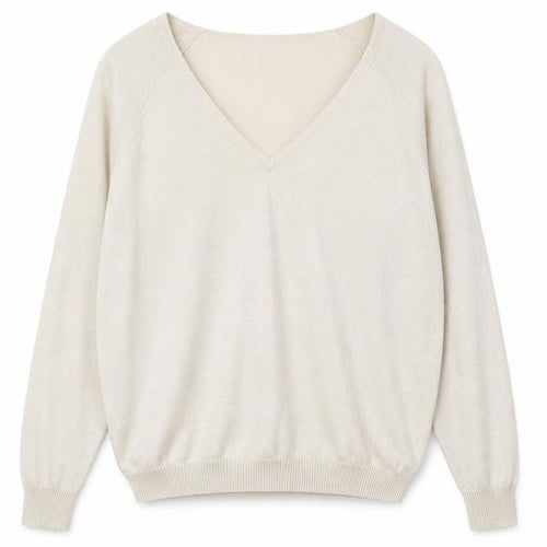 Phase Eight Women’s Beige V-Neck Knit Jumper Size 6