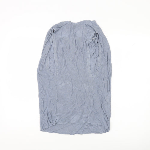 Full Circle Women’s Blue Sleeveless Viscose Knit Blouse Size 10