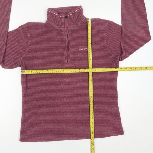 Craghoppers Womens Purple 14 Fleece Pullover Sweatshirt Hiking