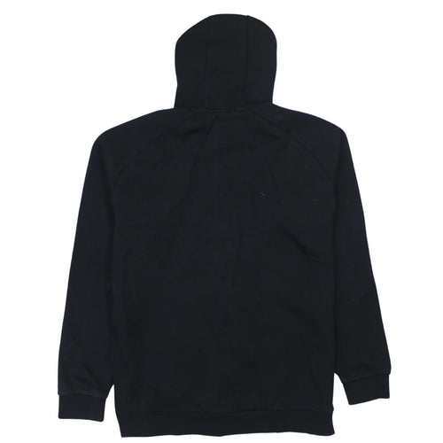 Puma Men’s Black Hoodie Full Zip Sports Logo Medium