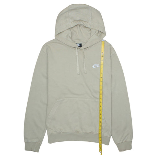 Nike Men’s Beige Pullover Hoodie Small Regular Fit Hooded Sweatshirt