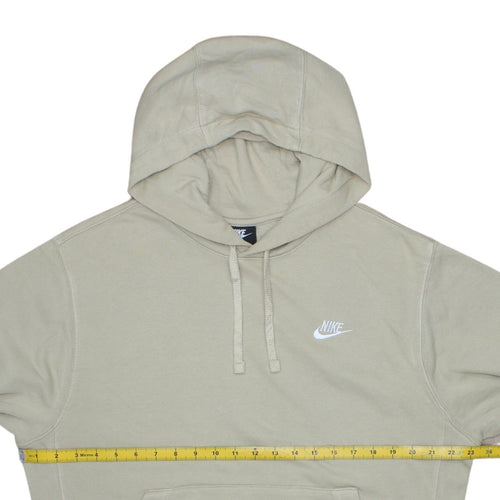 Nike Men’s Beige Pullover Hoodie Small Regular Fit Hooded Sweatshirt