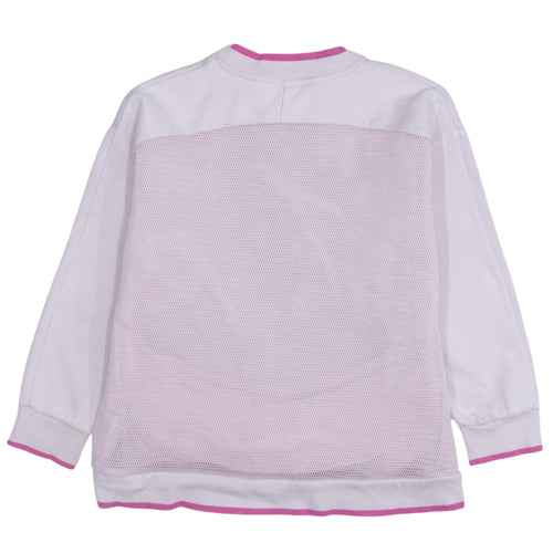 Puma Womens Pink Size 10 Pullover Sweatshirt Long Sleeve Sportswear