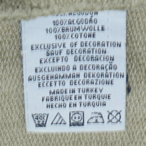 Tommy Hilfiger Men Beige Medium Pullover Sweatshirt Graphic Logo