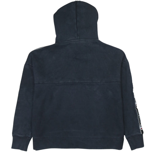 Champion Mens Black XS Pullover Hoodie Logo Graphic Cotton