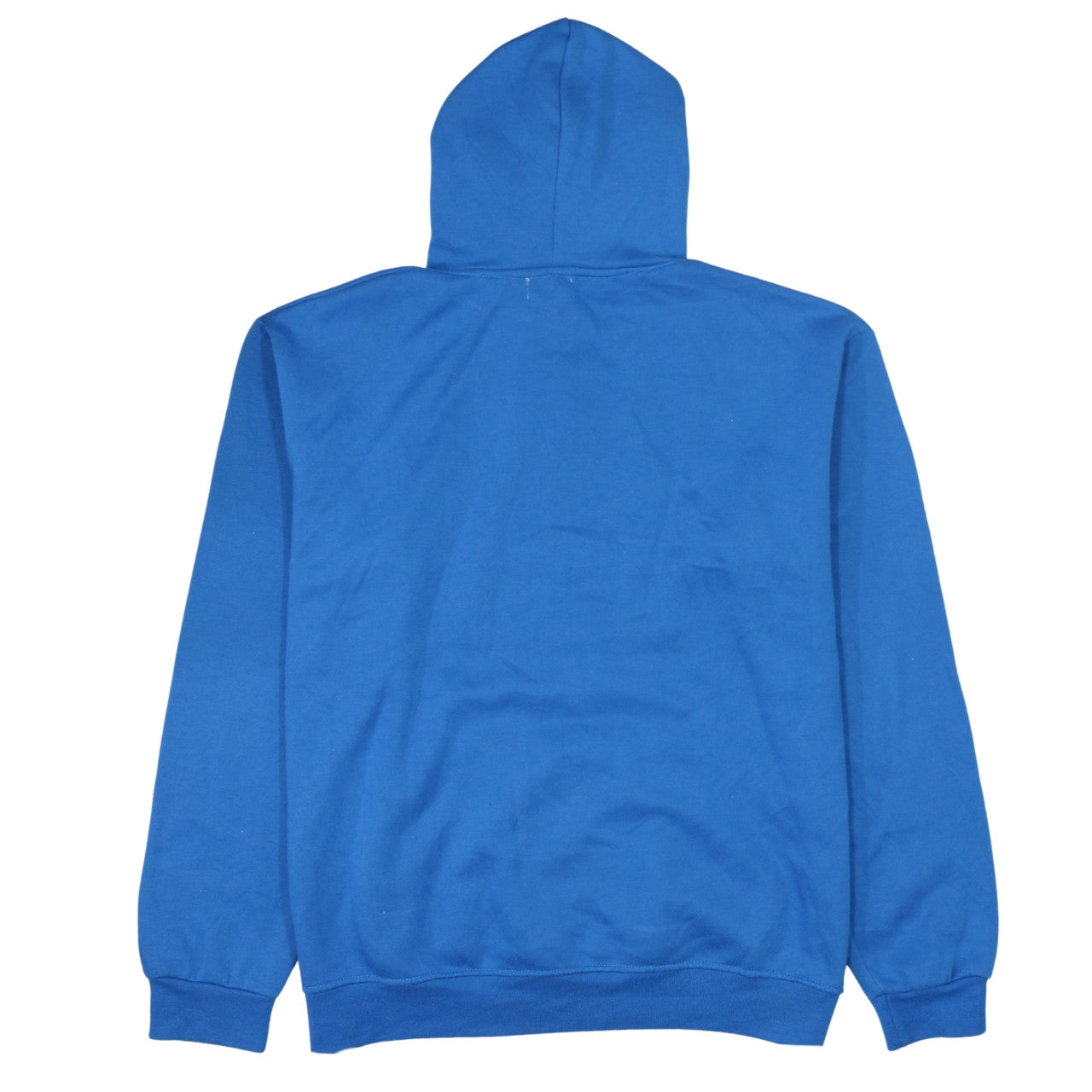 Gant Mens Blue Pullover Hoodie L Logo Print Cotton Blend