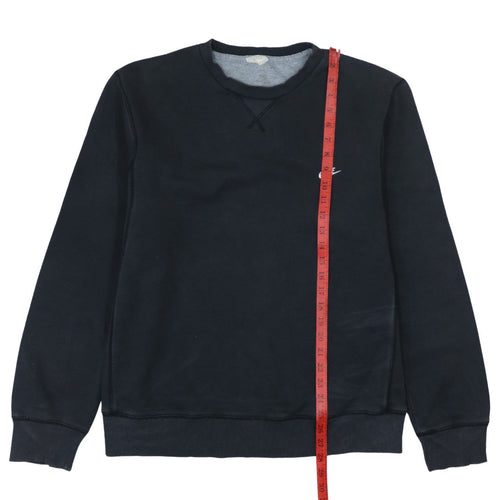 Nike Men's Black Medium Pullover Sweatshirt Crew Neck Fleece