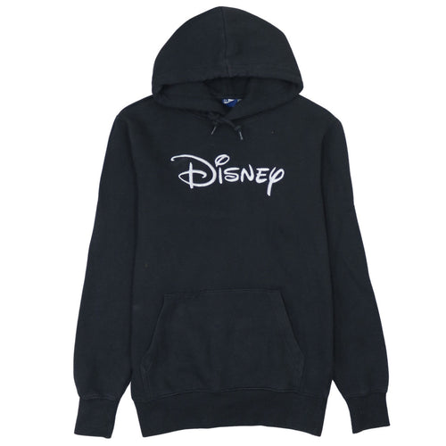 Disney Women’s Black XS Pullover Hoodie Cotton Blend Logo