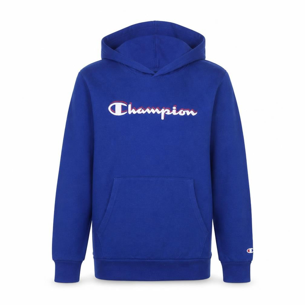Champion Boys Blue Hoodie Pullover Sweatshirt 15-16 Years Logo Print