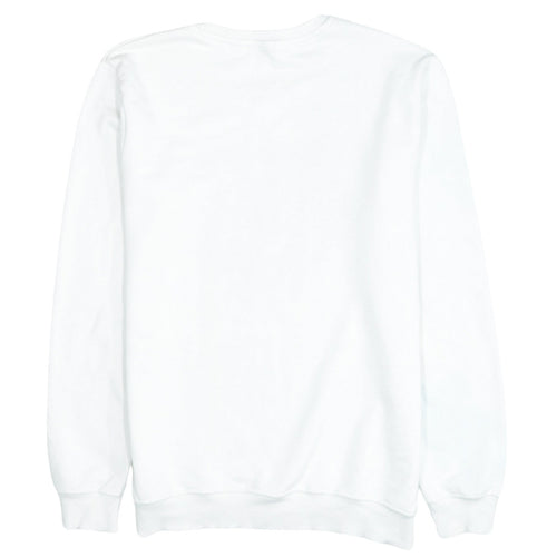 Kenzo Womens White Sweatshirt L Embroidered Tiger Logo Pullover